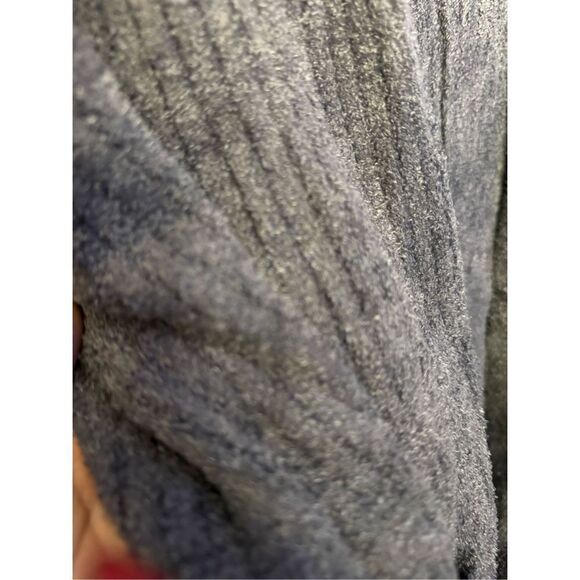 Barefoot dreams cozychic lite belted short sleeve robe s/m dark grey BDWCL1848 - Picture 4 of 8